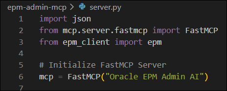 Bridging Claude Desktop and Oracle EPM Cloud via Python MCP
