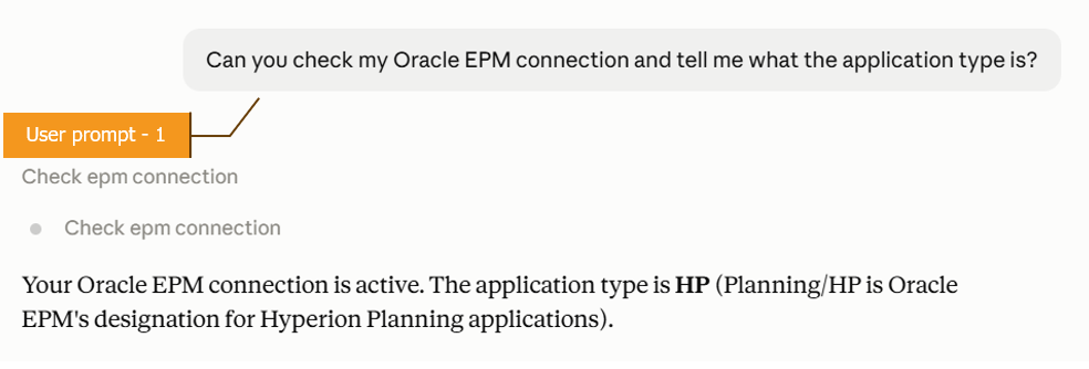 Bridging Claude Desktop and Oracle EPM Cloud via Python MCP