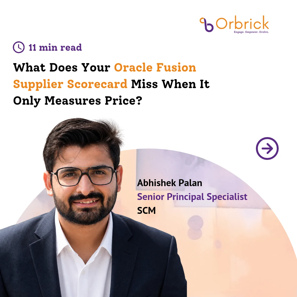 What Does Your Oracle Fusion Supplier Scorecard Miss When It Only Measures Price